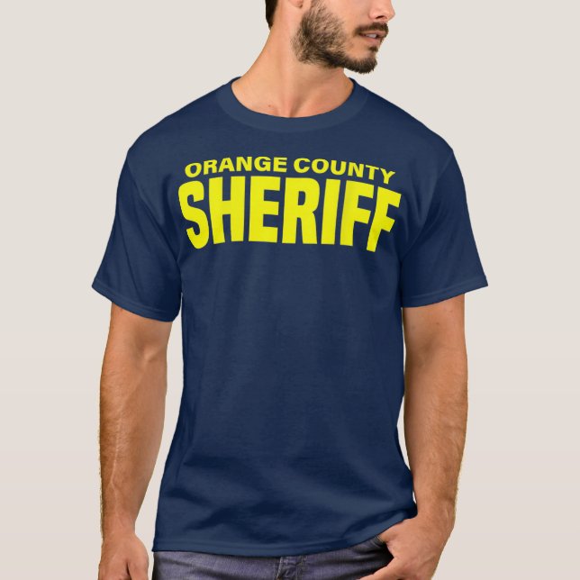 Orange County Florida Sheriff Deputies Uniform T-Shirt (Vorderseite)