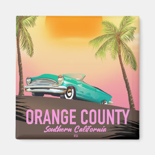 Orange County Kalifornien USA Magnet