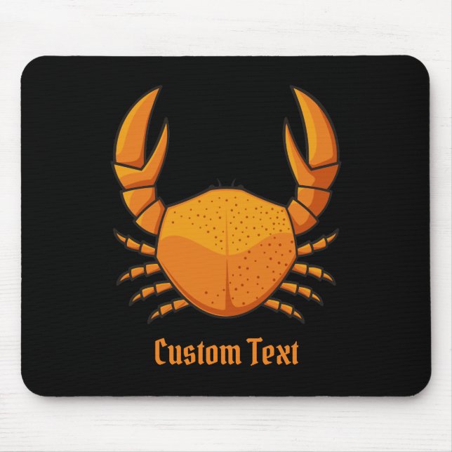 Orange Crab Mousepad (Vorne)