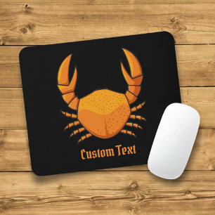 Orange Crab Mousepad