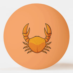 Orange Crab Tischtennisball