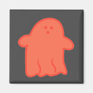 Orange Cream Ghost Magnet