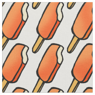Orange Creamsicle EiscremePopsicles Stoff