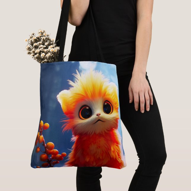 Orange Critter Tasche (Von Nahem)