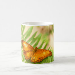 Orange Cruiser Schmetterling Kaffeetasse