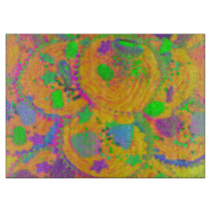 Orange Cupcakes Schneidplatte Schneidebrett