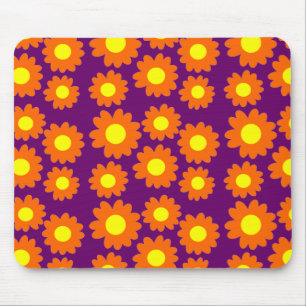 Orange Daisies Mousepad