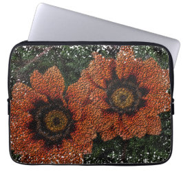 Orange Daisy Balls Laptop Sleeve