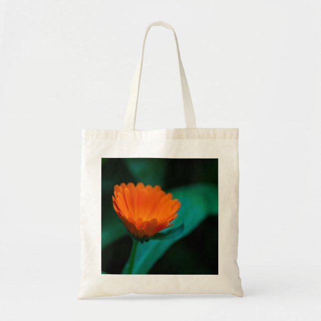 Orange daisy Blume Tragetasche (Vorne)