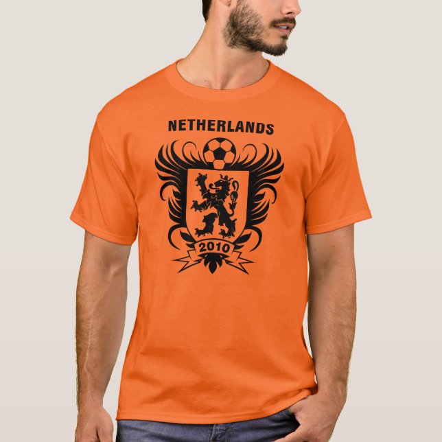 Orange der Niederlande 2010 T-Shirt (Vorderseite)