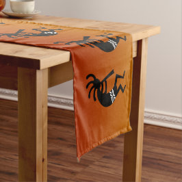 Orange Desert Sunset Kokopelli Südwest Kurzer Tischläufer