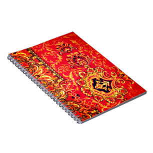 Orange Design Notebook Notizblock