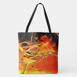 Orange Design Tasche