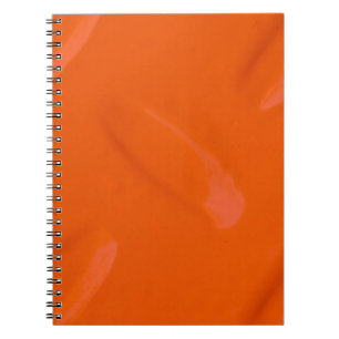 Orange Diamondplate-Notebook Notizblock