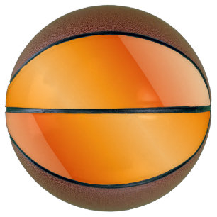 Orange Drehung Basketball