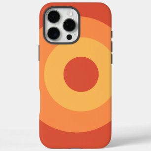 Orange élégant iPhone Apple 15 Pro Max Coque