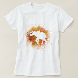 Orange Elephant T-Shirt