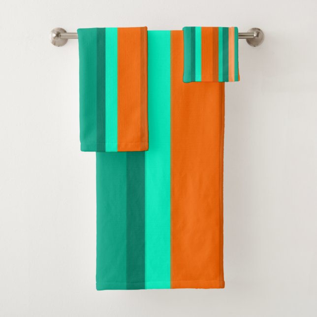 Orange et Turquoise (En situation)