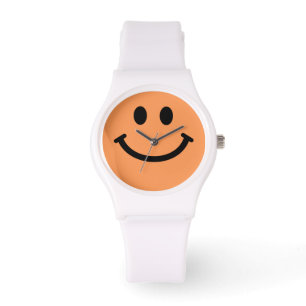 Orange Face Armbanduhr