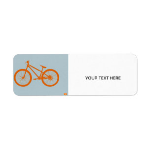 Orange Fahrrad