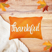 Orange Fall Decorative Dankbarkeit Akzent