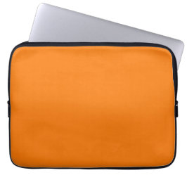 Orange Farbe Laptopschutzhülle