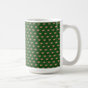 Orange Fat Cat Kaffeetasse