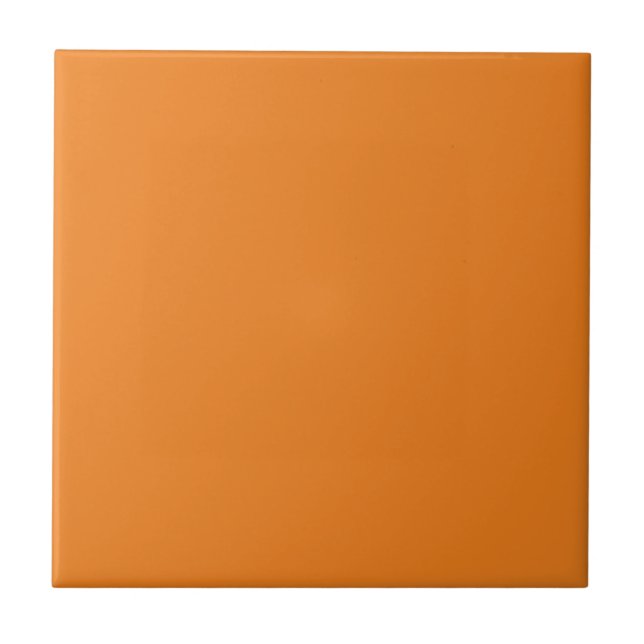Orange Fliese (Vorderseite)