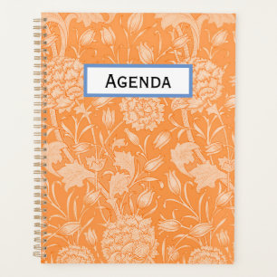 Orange Floral Planer