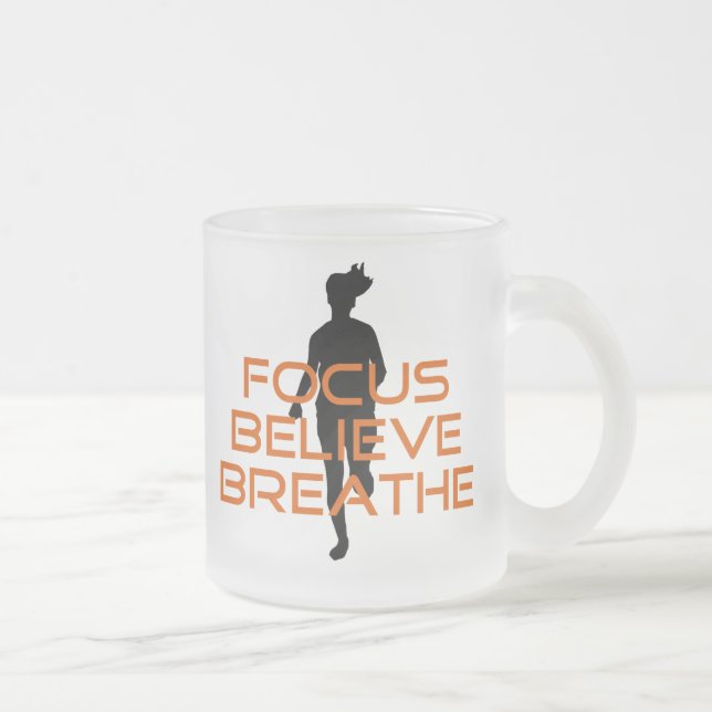 Orange Focus glaubt, dass das Breathe läuft Mattglastasse (Rechts)