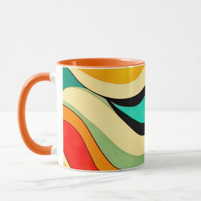 Orange & Friends Farbblende Tasse (Links)