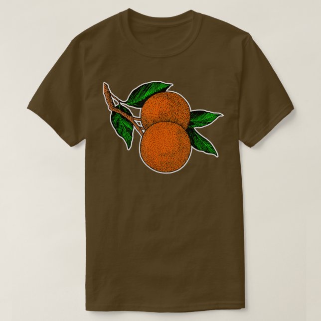 Orange Fruit 315  T-Shirt (Design vorne)