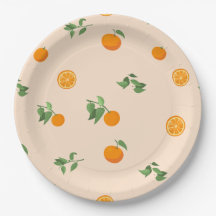 Orange Fruit citrus classic pattern