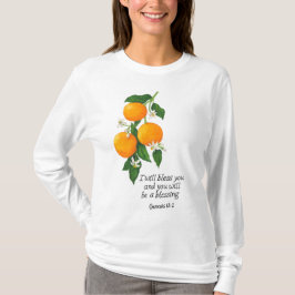 Orange Fruit Genesis 12:2 T-Shirt