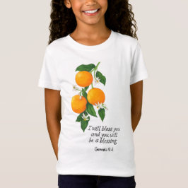 Orange Fruit Genesis 12:2 T-Shirt