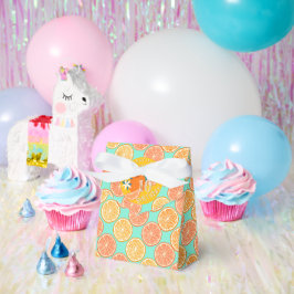 Orange Fruity Birthday Blue Geschenkschachtel