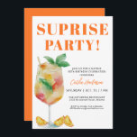 Orange Fun Drink Überraschung 50. Geburtstag Einladung<br><div class="desc">Orange Fun Drink Überraschung 50. Geburtstag Einladung Machen Sie Ihre Veranstaltung unvergesslich mit diesem lustigen Orangensaft Drink 50. Geburtstag Einladung. Die lebhaften Farben und sanften Pinselstriche verleihen dem Design ein skurriles und künstlerisches Ambiente und machen es zu einer perfekten Wahl für einen Geburtstag voller Freude und Feiern.</div>