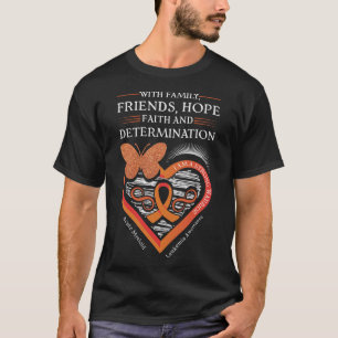 Orange für akute myeloische Leukämie Bewusstsein T-Shirt