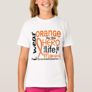Orange für Mama Mitgliedstaat-multiple Sklerose T-Shirt