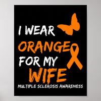 Orange für meine Ehefrau Multipler Sklerose Band t