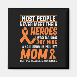 Orange für meine Mama Multiple Sklerose Awarenes t Magnet