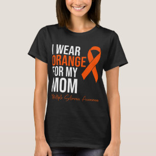 Orange für meine Mama tragen Frau Warrior Multiple T-Shirt