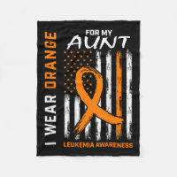 Orange für meine Tante Leukämie Bewusstsein Amerik