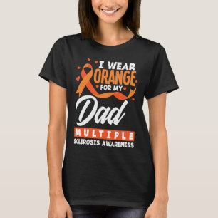 Orange für meinen Vater tragen Frau Vater Multiple T-Shirt