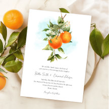 Orange Garden Boho Wedding