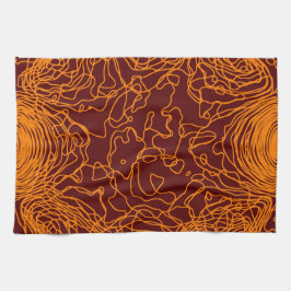 Orange Garne Küchentücher