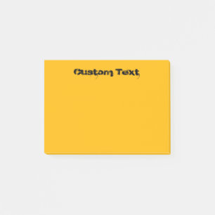 Orange/Gelb Post-it Klebezettel