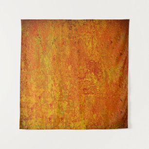 Orange gelbe Grunge-Hintergrundabstract,art,hinter Wandteppich
