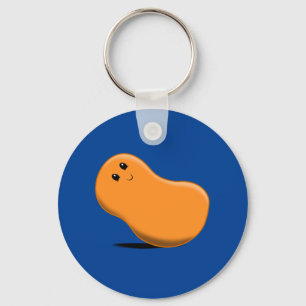 Orange Geleebonbon-Schlüsselanhänger Schlüsselanhänger