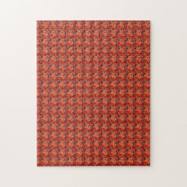 Orange Gemstone Art.